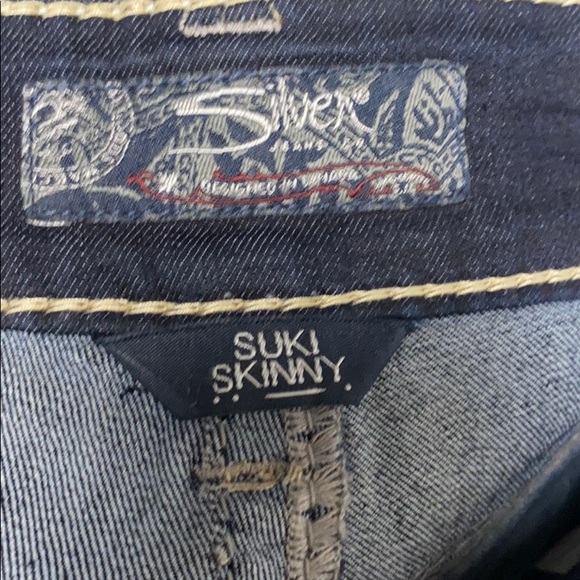 Silver SUKI Skinny Jeans - Picture 3 of 6